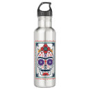 Search for day of the dead water bottles Frida kahlo
