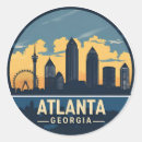 Search for georgia skyline stickers Usa