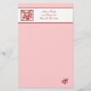 Search for valentines day personal stationery Red