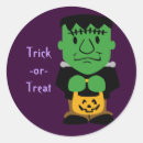 Search for frankenstein monster stickers Halloween