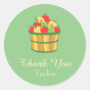 Search for apple thank you stickers Fall