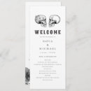 Search for halloween wedding programmes Order of service