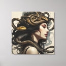 Search for snakes canvas prints Woman