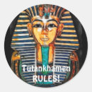 Search for egyptian pharaoh stickers Tutankhamun