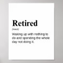 Search for funny retirement posters Modern