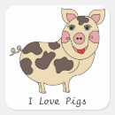 Search for i love pigs stickers Cute pig