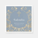 Search for confirmation napkins Gold cross