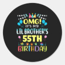 Search for 55th stickers Birthday