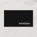 Search for minister business cards Religious