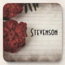 Search for red flower coasters Flowers