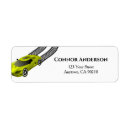 Search for car racing return address labels Birthday party