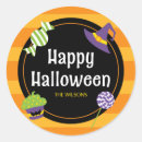 Search for orange cupcake stickers Halloween