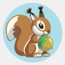 Search for squirrel cartoon stickers Rodent