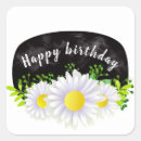 Search for daisy happy birthday stickers Floral