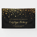 Search for black and gold graduation banners Elegant