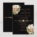 Search for gold ring wedding invitations White