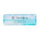 Search for blue beach return address labels Modern