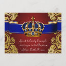 Search for royal red invitations Crown