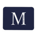 Search for monogrammed rectangular magnets Initial