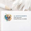 Search for yellow labrador retriever return address labels Animal
