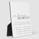 Search for memory wedding tabletop signs Forever in our hearts