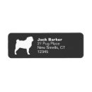 Search for pugs return address labels Dog
