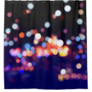 Search for christmas lights shower curtains Bokeh