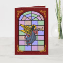 Search for stained glass christmas cards Colourful