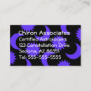 Search for new age business cards Purple