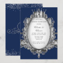 Search for royal blue and silver wedding invitations Navy