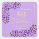Search for 50th birthday seals envelope seals Floral