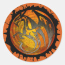 Search for dragon painting stickers Orange