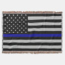 Search for thin blue line blankets Cop