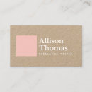 Search for freelance makeup artist business cards Minimalist