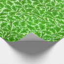Search for green leaves wrapping paper William morris