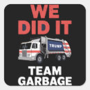 Search for garbage truck stickers America