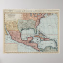 Search for vintage mexico map posters Gulf of mexico