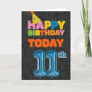 Search for 11th birthday cards Kids