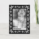 Search for tiger christmas cards Cat