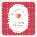 Search for red apple fruit stickers Apple of our eye