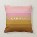 Search for pink and brown cushions Geometric