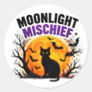 Search for mischief stickers Black cat