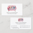 Search for sofa business cards Decorator