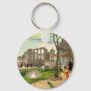 Search for roman rounded key rings Vintage