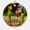Search for funny frog christmas tree decorations Frogs