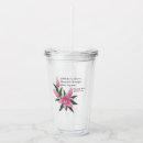 Search for flower girl tumblers Botanical