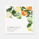 Search for citrus fruit napkins Greenery