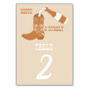 Search for cowgirl table cards Rustic
