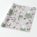 Search for ski slope wrapping paper Winter