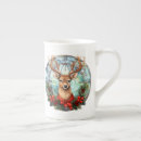 Search for reindeer antler mugs Red